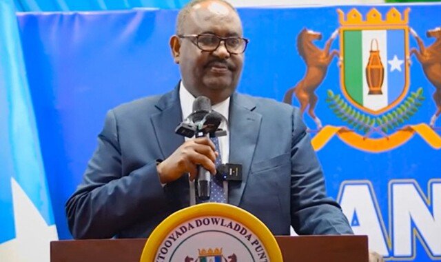 Madaxweynaha Puntland Saciid C/laahi Deni oo ka hadlay mowqifkiisa ku aadan midnimada Soomaaliya