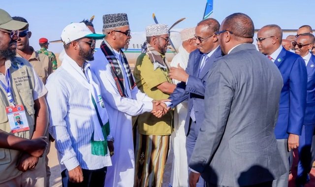 Wafdi ka socda dalka Jabuuti oo maanta soo gaaray magaalada Laascaanood