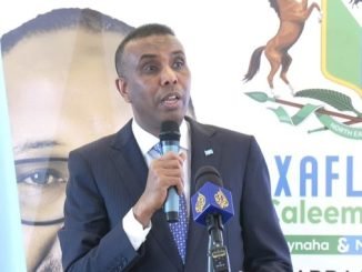Ra'iisul wasaare Xamse Cabdi Barre oo khudbad yaab leh ka jeediyay xafladda caleema-saarka