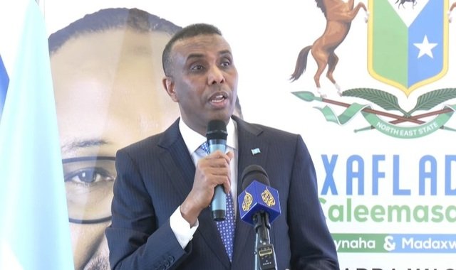 Ra'iisul wasaare Xamse Cabdi Barre oo khudbad yaab leh ka jeediyay xafladda caleema-saarka