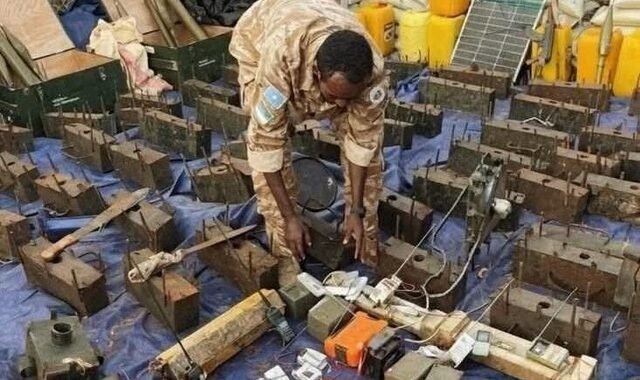 Ciidamada Jubaland oo burburiyay warshad miinooyin oo ay lahaayeen Al-shabaab