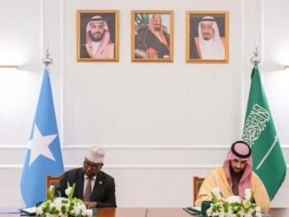 Soomaaliya iyo Sucuudiga oo kala saxiixday heshiis iskaashi dhinaca milateriga
