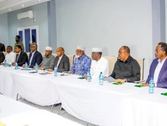 Xubnaha Golaha Mustaqbalka Soomaaliyeed iyo madaxda maamul goboleedyadda Puntland iyo Jubaland