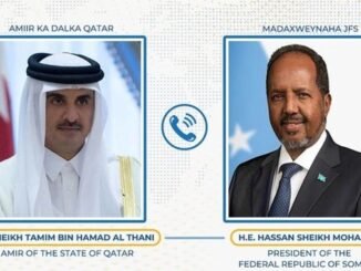 Madaxweynaha Soomaaliya oo wadahadal miro-dhal ah la yeeshay Amiirka Qatar
