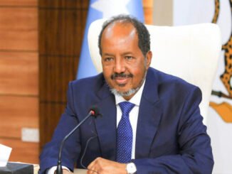 Madaxweynaha Jamhuuriyadda Federaalka Soomaaliya Xasan Sheekh Maxamuud