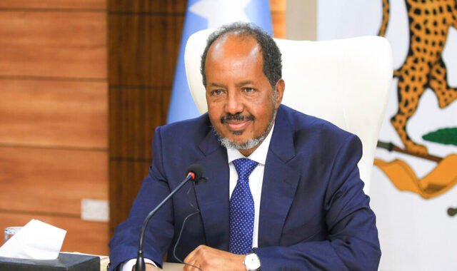 Madaxweynaha Jamhuuriyadda Federaalka Soomaaliya Xasan Sheekh Maxamuud