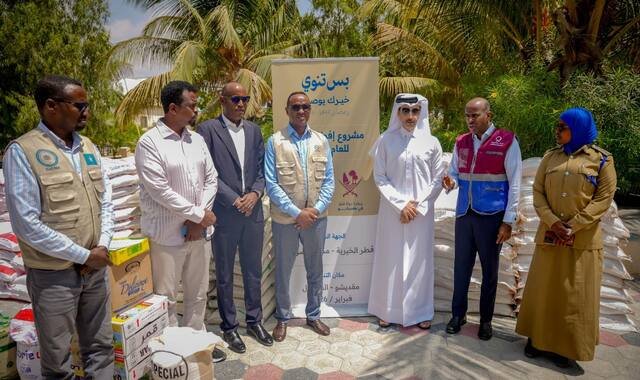 Hay'adda Qatar Charity oo deeq raashiin gaarsiisay qoysaska danyarta ah ee Soomaaliyeed