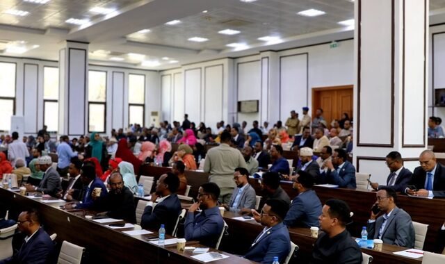 Xildhibaanada labada Aqal ee baarlamaanka federaalka Soomaaliya