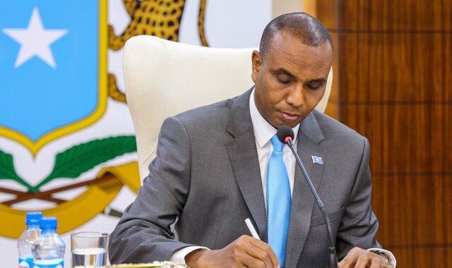 Ra'iisul wasaaraha xukuumadda federaalka Soomaaliya Xamse Cabdi Barre