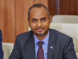 Wasiirka dekedaha iyo gaadiidka badda ee xukuumadda federaalka Soomaaliya C/qaadir Maxamed Nuur