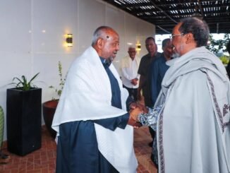 Madaxweyne Xasan Sheekh oo ka qayb-galay kulan saddex-geesood ah oo ka dhacay Jabuuti