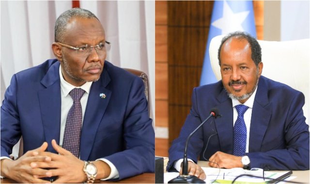 Laftagareen oo weerar afka ah ku qaaday madaxweyne Xasan Sheekh Maxamuud