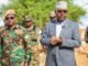 Wasiirka gaashaandhigga iyo taliyaha CXDS oo kormeer ku tagay fariisimaha ciidanka ee Baydhabo