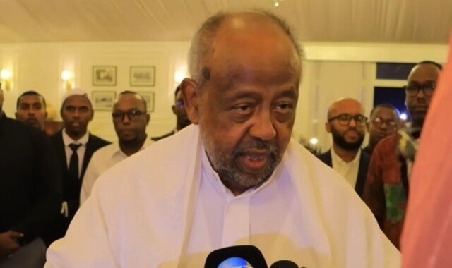 Madaxweyne Ismaaciil Cumar Geelle oo markii lixaad ku guuleystay doorashada Jabuuti