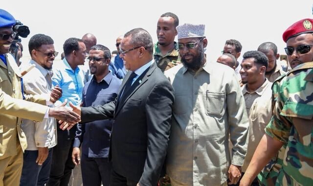 Hoggaamiyaha ku-meel-gaarka ah ee maamulka Koonfur Galbeed oo gaaray Baydhabo