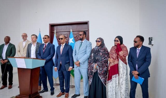 Hoggaamiyaha KMG Koonfur Galbeed oo kulan la yeeshay wafdi ka socda Qaramada Midoobay