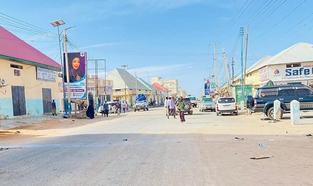 Magaalada Gaalkacyo ee xarunta gobolka Mudug