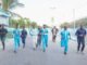 Ra'iisul wasaare Xamse Cabdi oo tartan orod kaga qayb galay magaalada Muqdisho