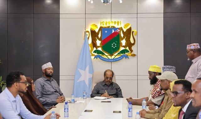 Madaxweyne Xasan Sheekh oo maanta kulan la yeeshay Odayaasha Dhaqanka Koonfur Galbeed