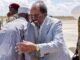 Wafdi uu hoggaaminayo madaxweyne Xasan Sheekh oo gaaray magaalada Baydhabo