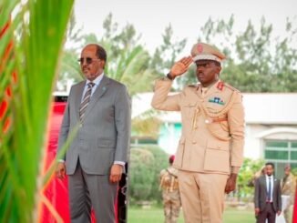 Madaxweyne Xasan Sheekh oo ka qayb galay xuska 66-aad ee aas-aaska ciidanka xoogga dalka Soomaaliyeed