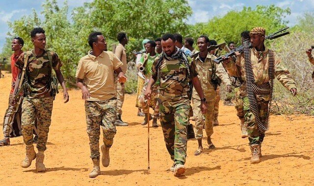 Ciidanka xoogga dalka Soomaaliyeed, gaar ahaan kumaandooska Danab ee dowladda federaalka Soomaaliya