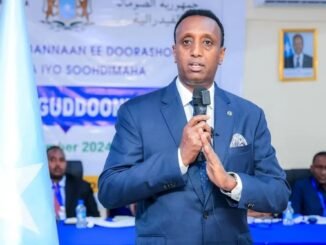 Guddoomiyaha Guddiga Madaxa Bannaan ee Doorashooyinka Qaranka iyo Soohdimaha C/kariim Axmed Xasan