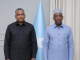 Sheekh Shariif iyo Agaasimaha NISA oo kulan albaabada u xiran ku yeeshay Muqdisho