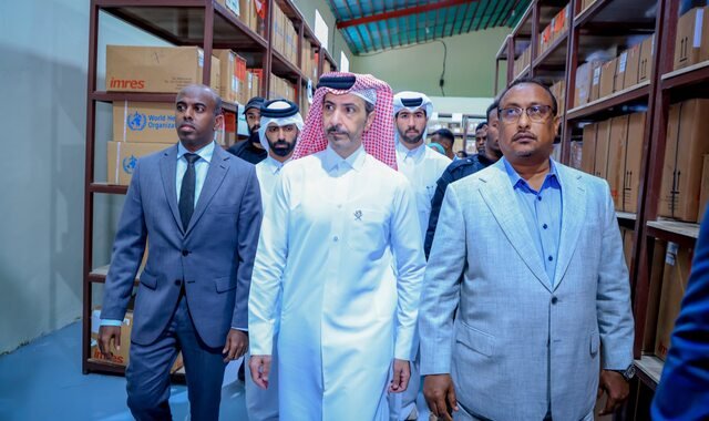 Guddoomiyaha gobolka Banaadir oo xarigga ka jaray xarun lagu keydiyo daawooyinka