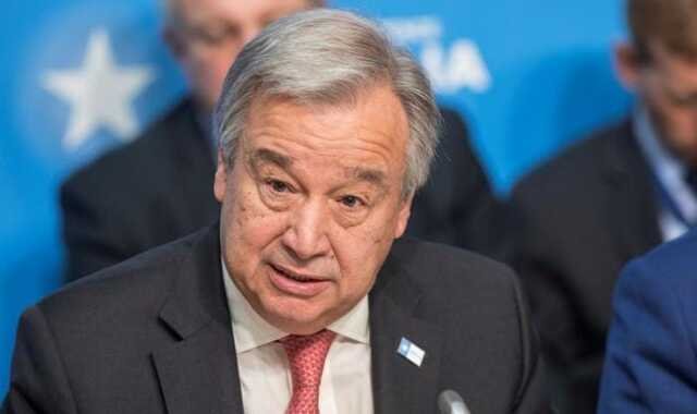 Xoghayaha Guud ee Qaramada Midoobay Antonio Guterres