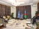 Sheekh Aadan Madoobe oo guddoomiyay kulan looga hadlay xaaladda amniga deegaannada Koonfur Galbeed