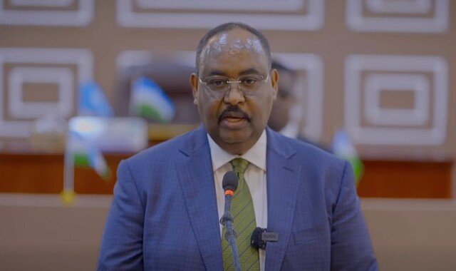 Madaxweynaha maamulka Puntland Saciid C/laahi Deni