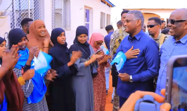 Wafdi uu hoggaaminayo Agaasimaha NISA oo maanta gaaray degmada Balanballe ee gobolka Galgaduud