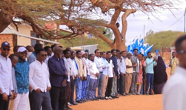 Wafdi uu hoggaaminayo agaasimaha NISA oo maanta gaaray degmada Guriceel ee gobolka Galgaduud