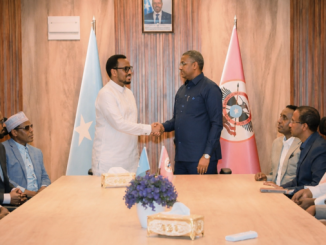 Agaasimaha hay'adda NISA iyo Liibaan Shuluq oo kulan xasaasi ah ku yeeshay magaalada Muqdisho