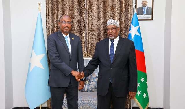 Sheekh Aadan Madoobe oo Muqdisho kulan muhiim ah kula yeeshay ergey ka socda midowga Afrika