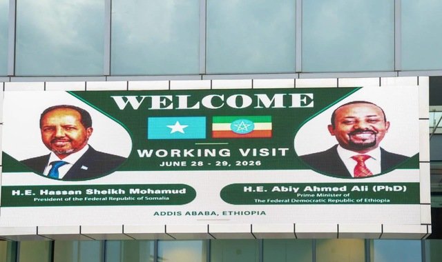 Madaxweyne Xasan Sheekh oo gaaray Addis Ababa, kulan muhiim ahna la yeelanaya Abiy Ahmed