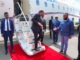 Wafdi uu hoggaaminayo madaxweyne Xasan Sheekh oo gaaray magaalada Nairobi ee dalka Kenya