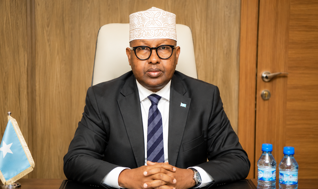 Wasiirka gaashaandhiga ee xukuumadda federaalka Soomaaliya Axmed Macalin Fiqi