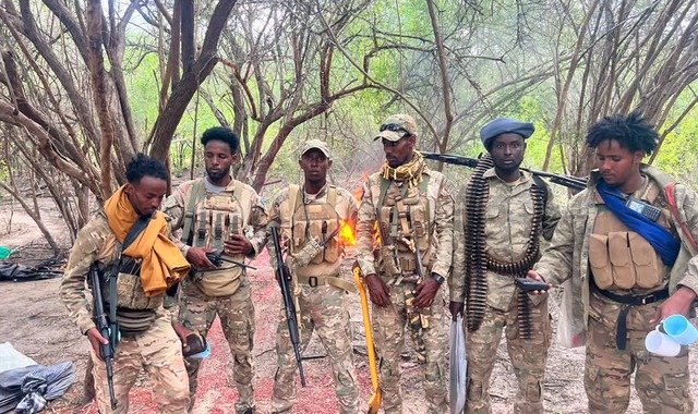 Ciidamada Danab iyo kuwa Jubbaland oo burburiyay fariisimo ay Al-shabaab ku lahayd J/dhexe