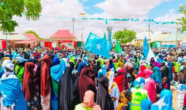 Musharrax Liibaan Shuluq oo shacabka deegaannada Mudug iyo Galgaduud taageero ka raadinaya