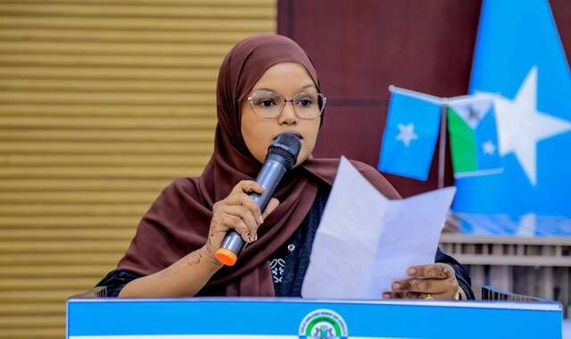 Xildhibaan ka tirsan golaha wakiillada maamulka Waqooyi Bari Soomaaliya Samiira Cabdirashiid Jaamac